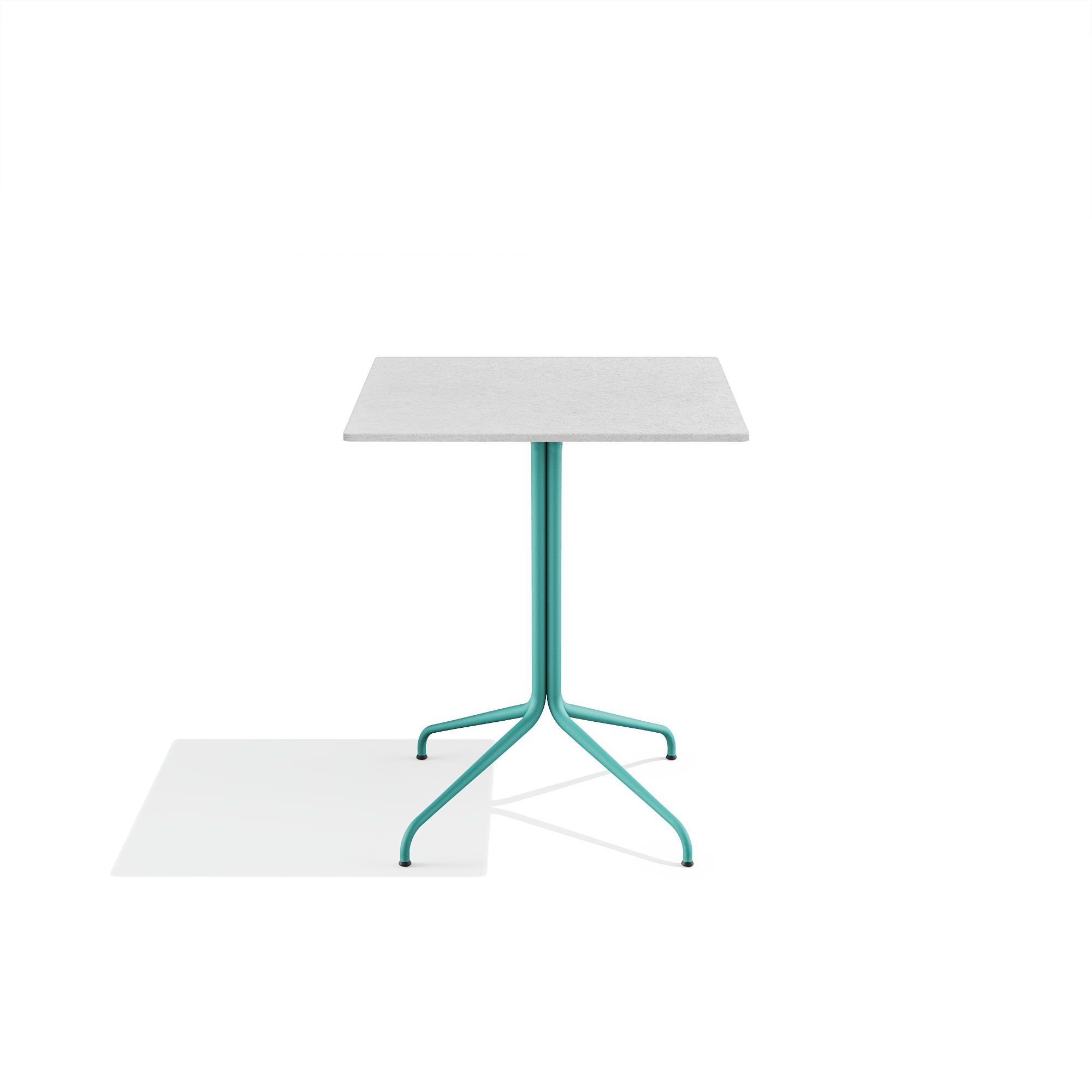 Квадратный стальной стол с порошковым покрытием BABEL D Kissi ARCH-00080039 - Вид №2