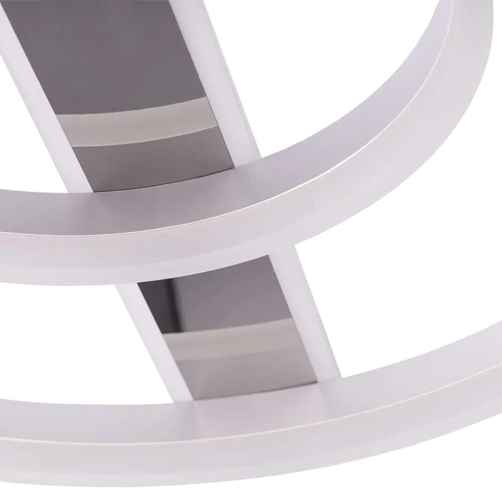 Люстра потолочная светодиодная диммируемая Ritter Eclipse 52086 7 с д/у 96 Вт 24 м² 2700К-6500К цвет белый/хром STLM-2093908 - Вид №7