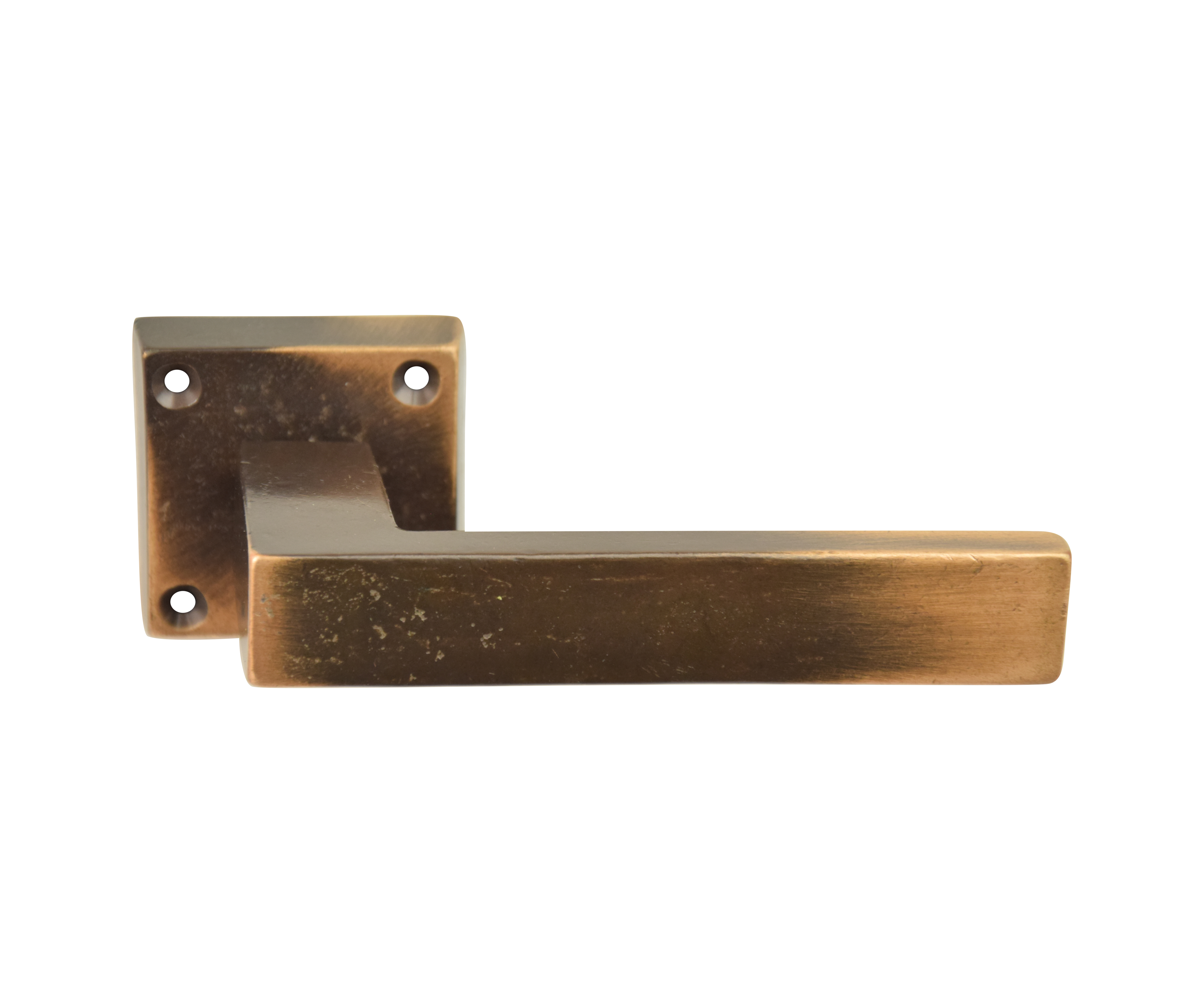 Бронзовая ручка на розетке с насадкой GIARA ART DESIGN-BRONZE гладкая ARCH-00099630 - Вид №1