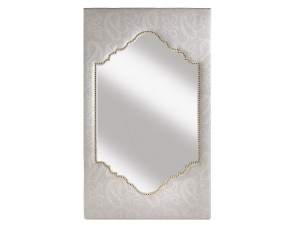 Прямоугольное зеркало из ткани с рамой для стен