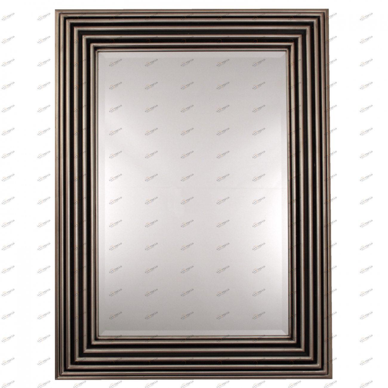Зеркало прямоугольное настенное коричневое Zamora PUSHA ДИЗАЙНЕРСКИЕ 062590 Коричневый 