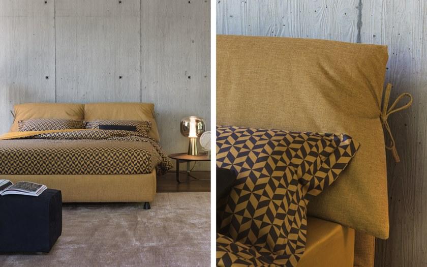 Flou Двуспальная кровать со съемным покрытием Nathalie sun-id-1389688 - Вид №8