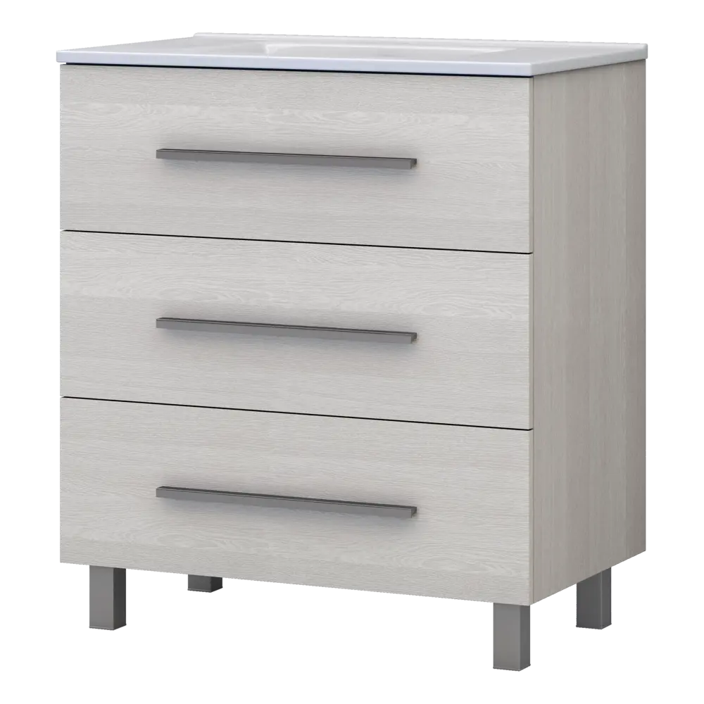 Тумба под раковину напольная Vigo Yuma 75 см цвет ясень анкор STLM-2035767 - Вид №1