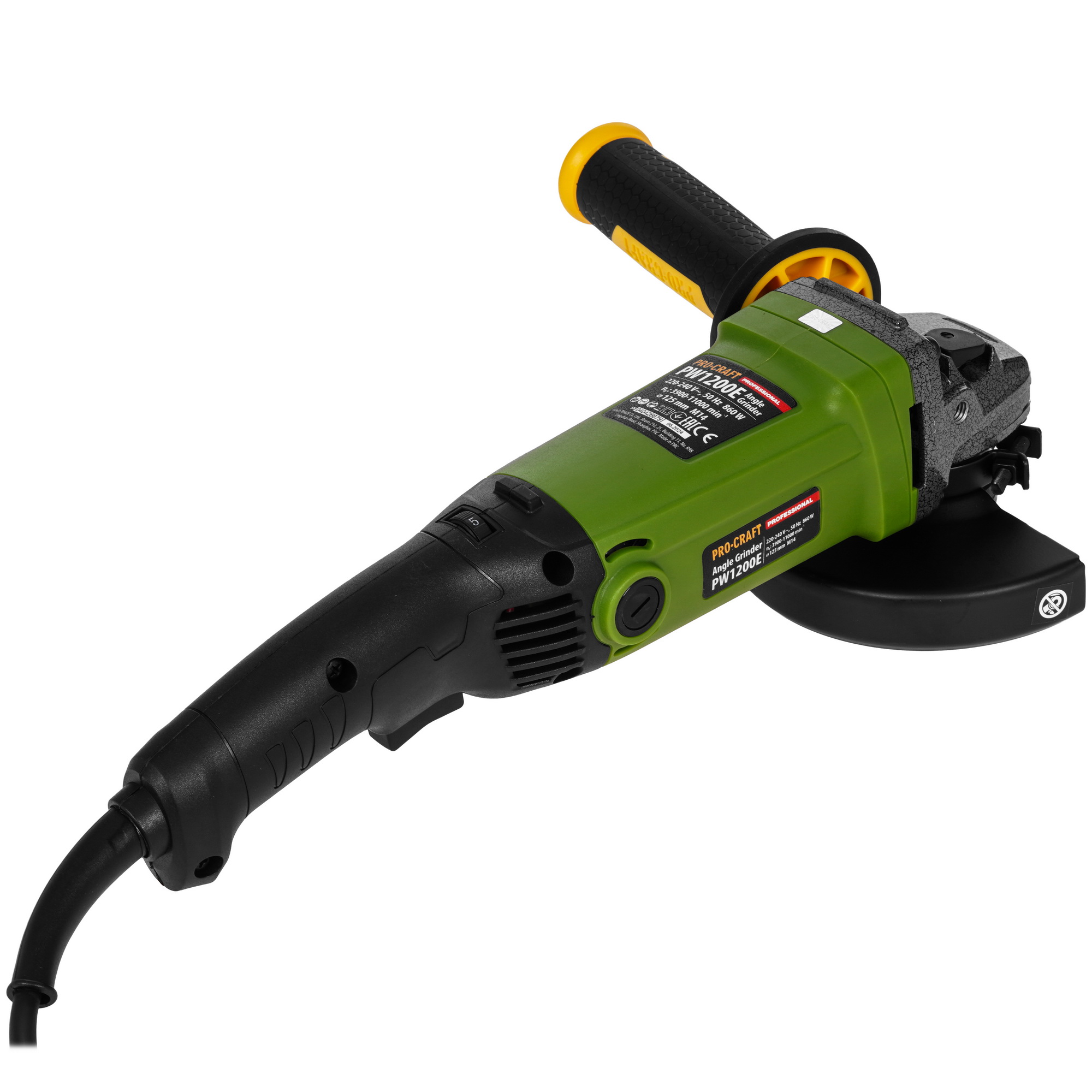 Углошлифовальная машина (УШМ) Procraft PW1200E 9277929 STDN-0059408 - Вид №1