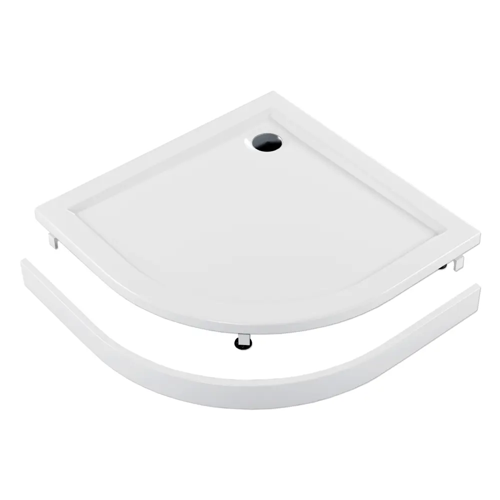 Экран для душевого поддона Metakam Joy 1/4 Круга 80x80 см STLM-2058834 - Вид №1