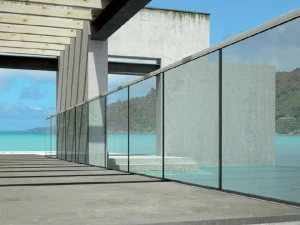 Metalglas Bonomi Утопленная балюстрада