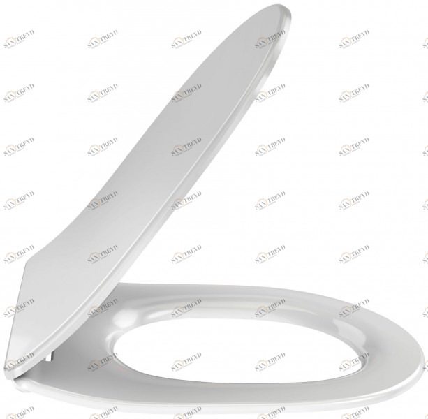 E24889-00 Крышка-сиденье из термодюра с механизмом 'плавное опускание' Jacobdelafon ODEON RIVE GAUCHE Santreyd