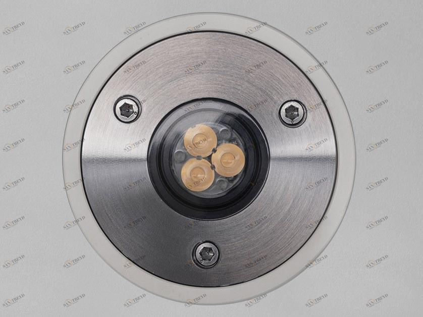 PURALUCE Ступень светодиодная напольная из нержавеющей стали sun-id-1396639