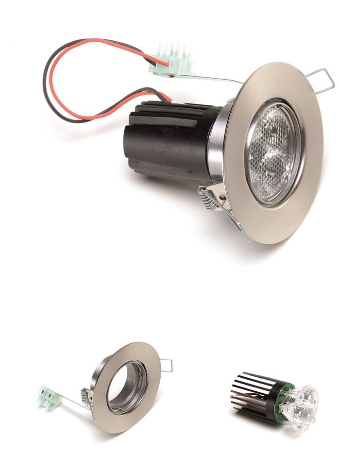 EGOLUCE Регулируемый встраиваемый светодиодный светильник Tappo 6318  - Вид №1