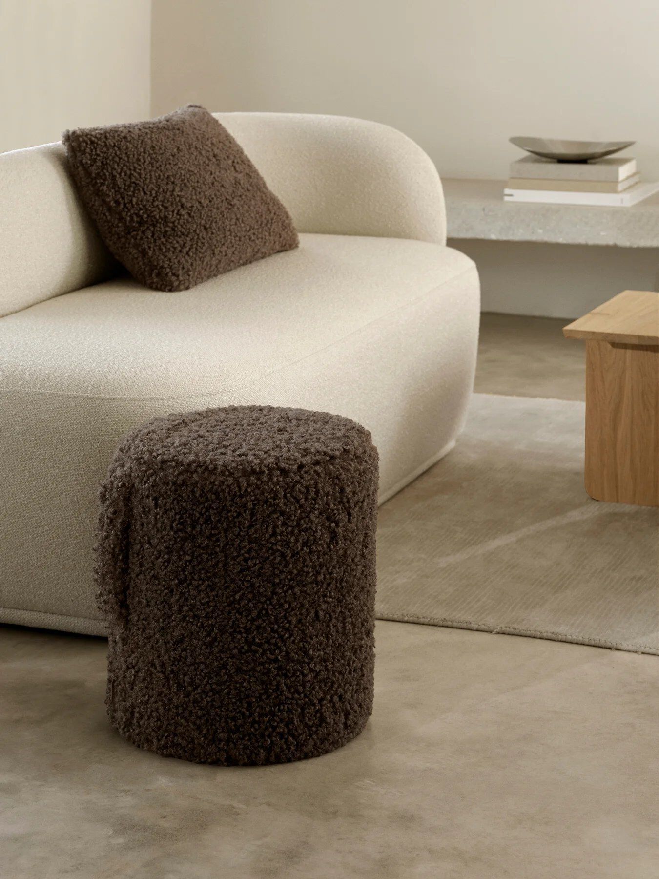 Прямоугольная подушка из ткани blomus Teddy ARCH-00050814 - Вид №24