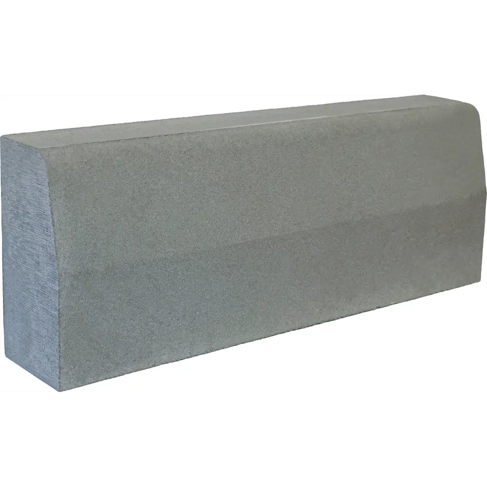 Бордюр дорожный ВКСМ 800x300x150 мм серый STLM-2037889