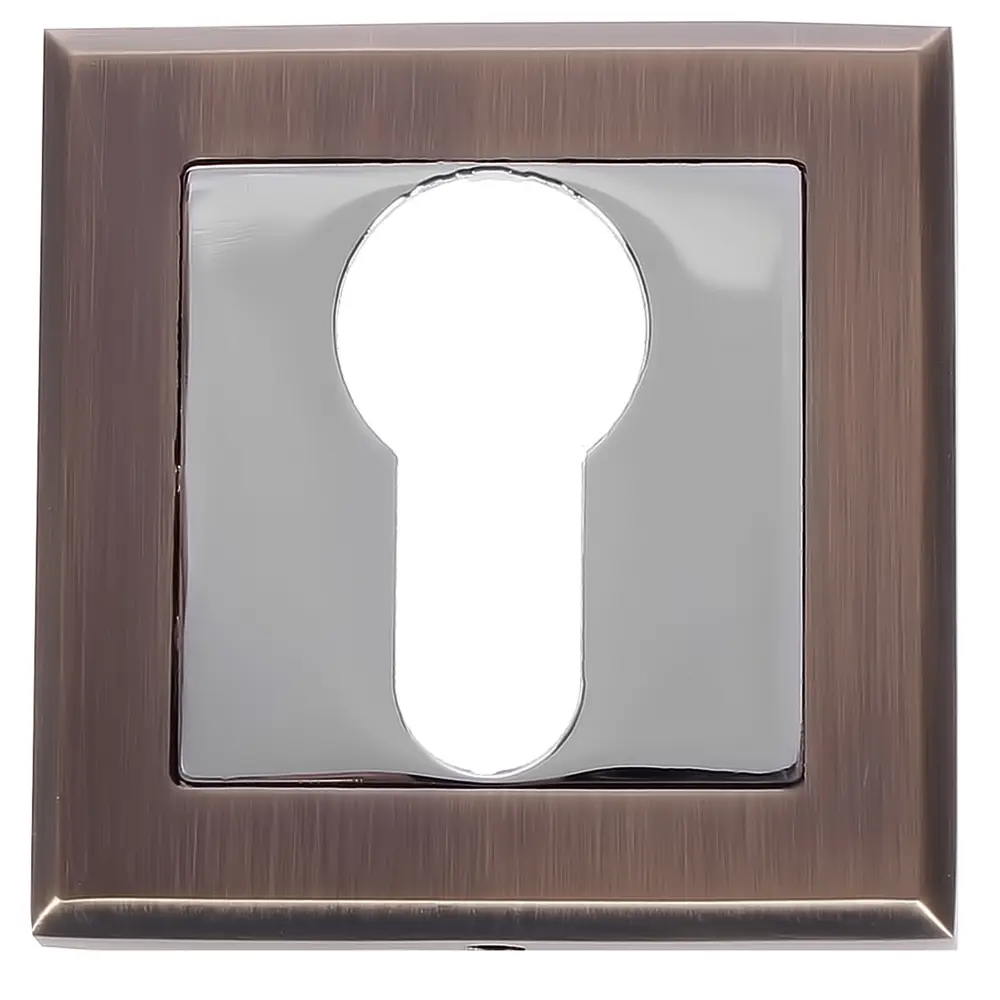 Накладка дверная Фабрика замков A 2 ET алюминий цвет кофе 2 шт STLM-2064664