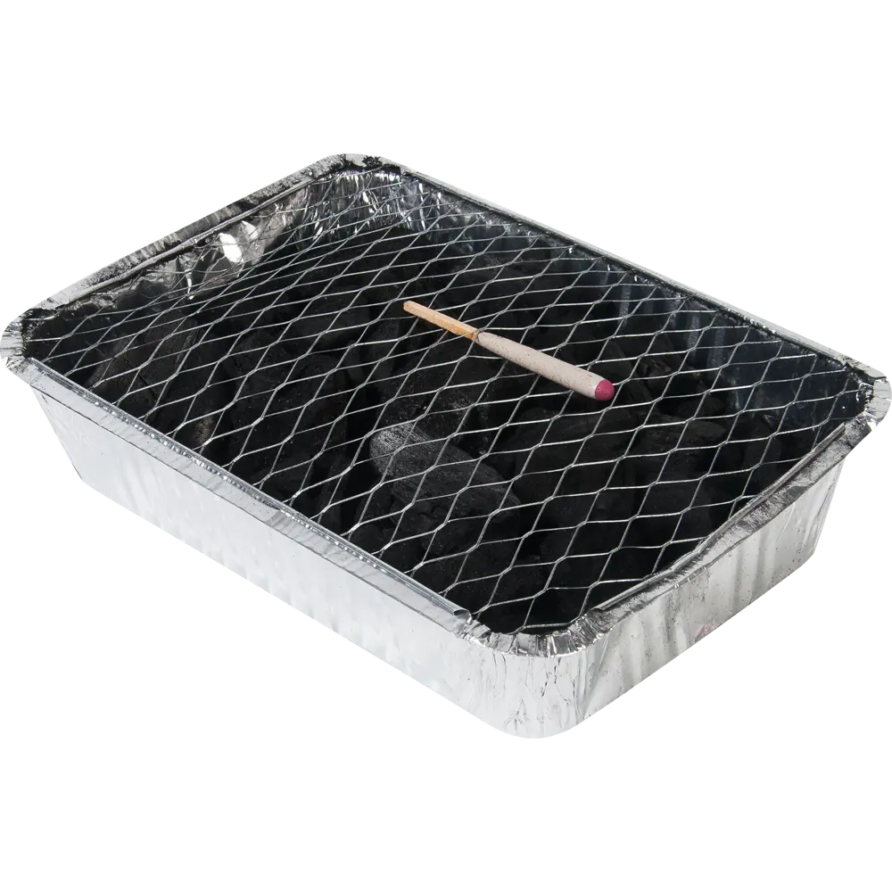 Гриль Firewood одноразовый 25x19 см 18588367 STLM-2135995 Santreyd 