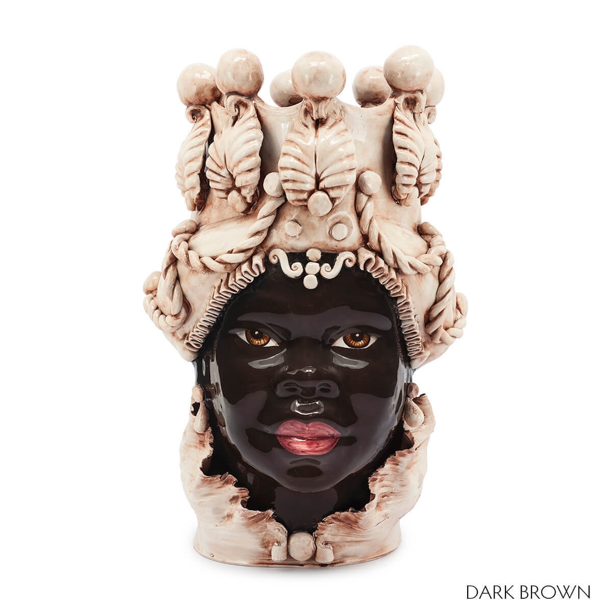 200654-77 ABHIKA ВАЗА MORO LADY BIG DK.BROWN 