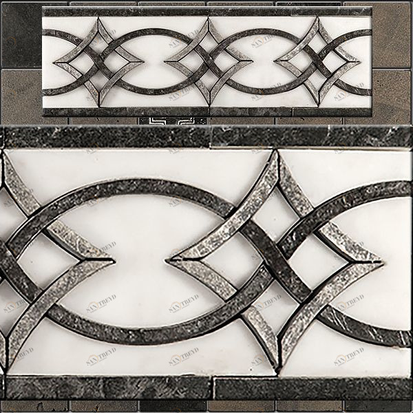 БОРДЮР ИЗ МРАМОРА VN-6 SKALINI CLASSIC VN6