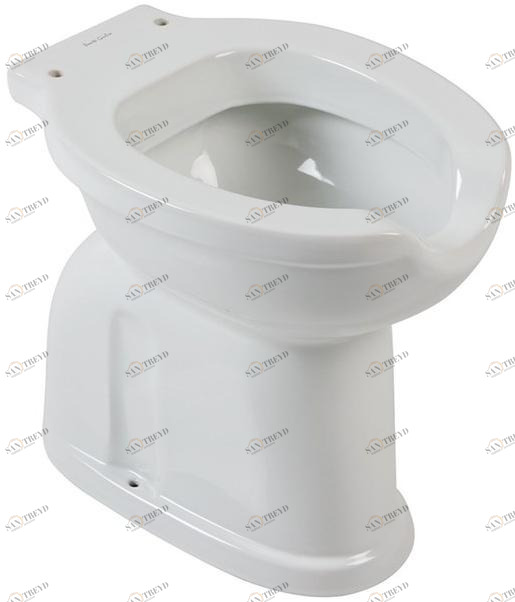 B40cbo10 - b40cbo11 Приставной унитаз напольный Белый Ponte Giulio Casual Италия