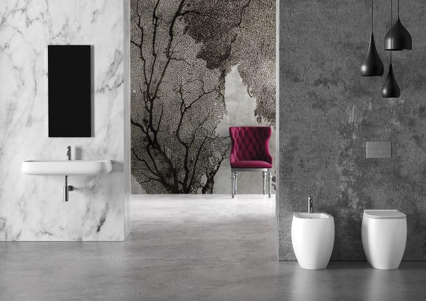 33100101.01 Приставной унитаз напольный Белый Alice Ceramica Nur Италия - Вид №6