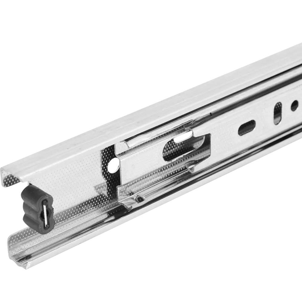 Комплект шариковых направляющих полного выдвижения EDS Chrome EDS-35 35/400 мм сталь, цвет серебро 85075491 STLM-2046809 Santreyd  - Вид №1