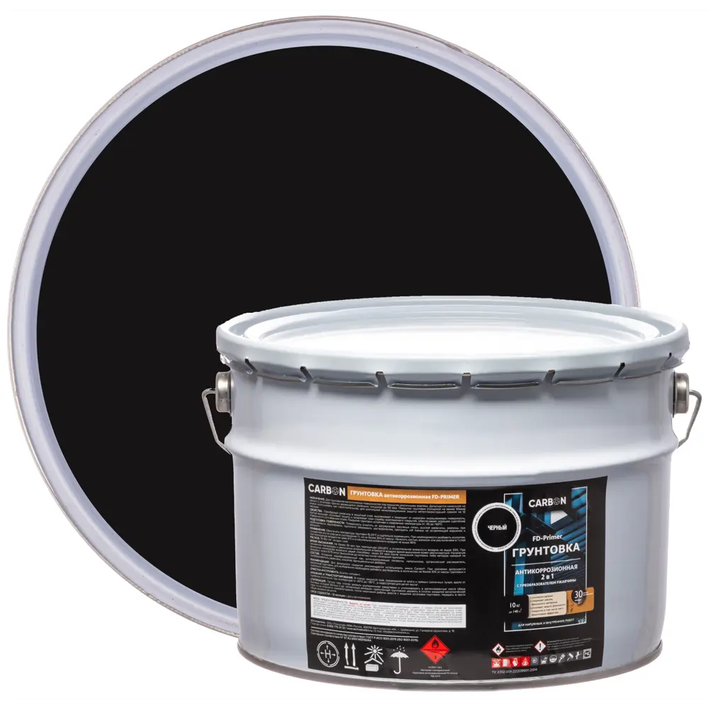 Грунтовка Carbon FD-Primer черная 10 кг 82887382 STLM-2022710 