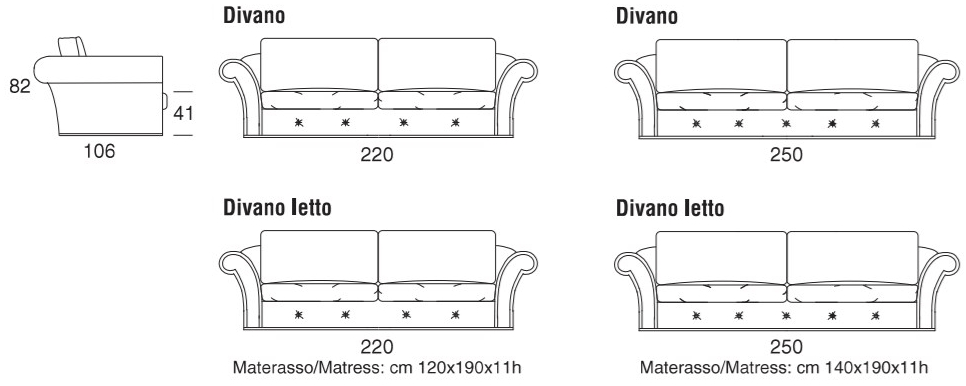 Former In Italia 3-х местный бархатный диван Ramon plus sun-id-1457927 - Вид №1