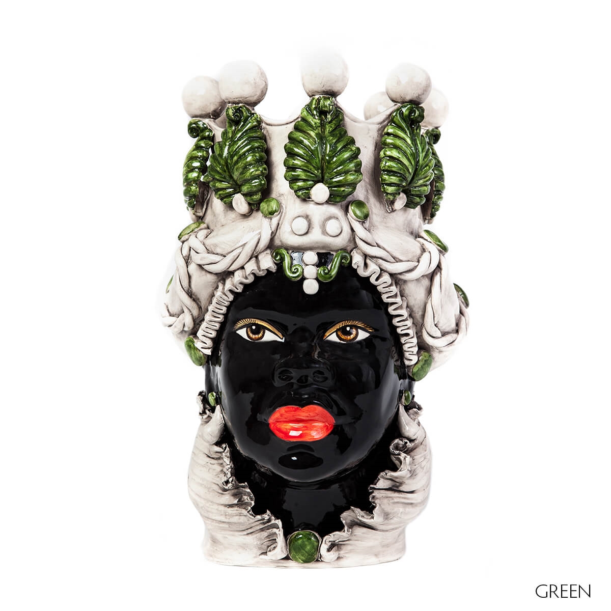 200654,9 ABHIKA ВАЗА MORO LADY BIG BLACK 200654.9 - Вид №2