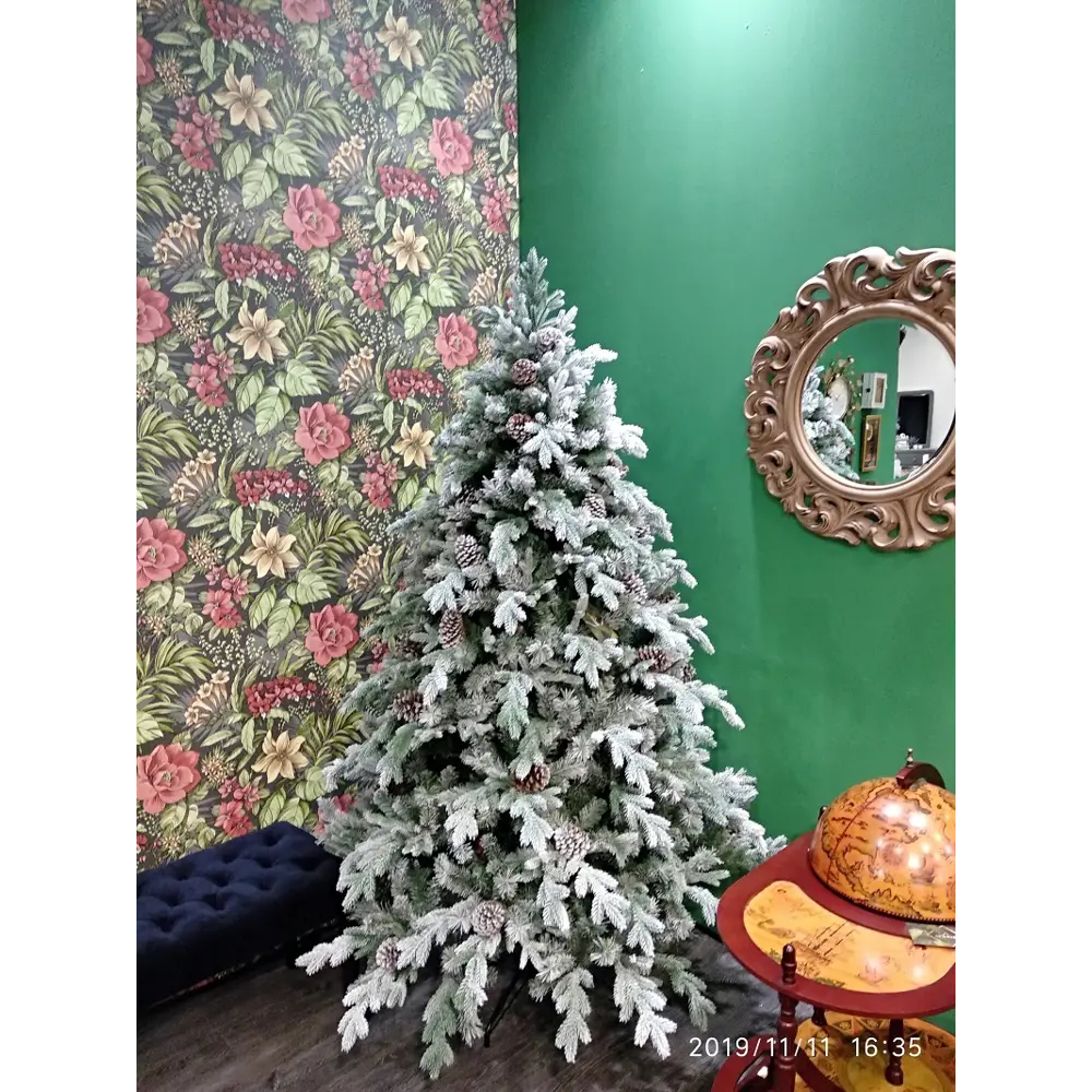 Ель новогодняя искусственная Crystal Queen заснеженная 240 см 89394095 STLM-2047823 BEATREES  - Вид №4