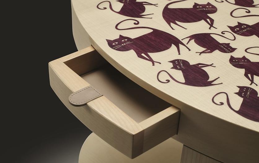 Promemoria Овальный столик из дерева Indigo tales sun-id-1482203 - Вид №2