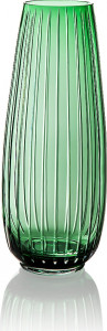 10609366 Zwiesel 1872 Ваза Zwiesel 1872 "Знак" 41см (дымчато-зелёная) Стекло