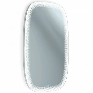 Зеркало в ванную с подсветкой овальное белое 60х100 см Matrix Lux ALAVANN MATRIX LUX 303899 Белый
