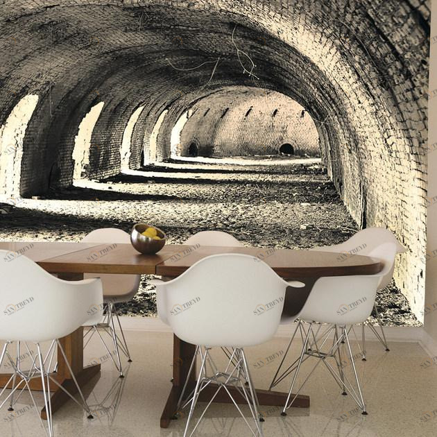 Creativespace Моющиеся обои trompe l'oeil на флизелине Wallpaper 2016 sun-id-1360737