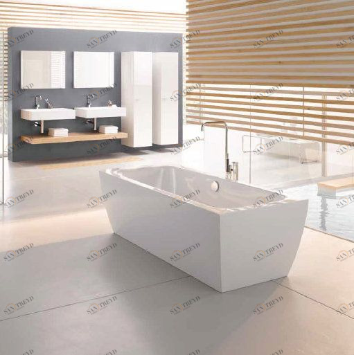 8421 CFXXK BETTECUBO SILHOUETTE ванна Bette,167 x 80 x 45 см, цвет белый 39566