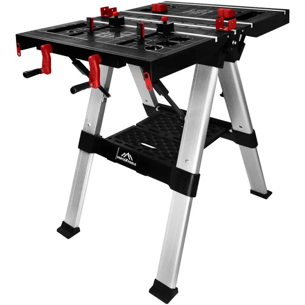 Верстак столярный складной Vertextools 2070-06 810x850x1000 мм максимальная нагрузка 200 кг 89460183 STLM-2211028 
