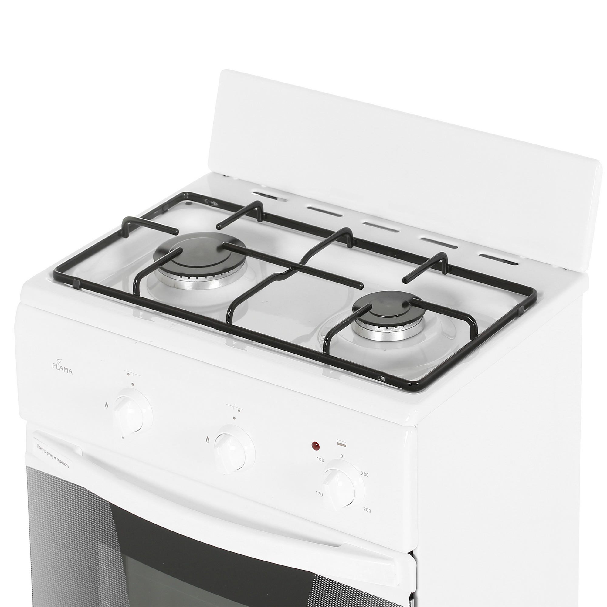 1343261 Комбинированная плита Flama CK 2202 W белый Flama group STDN-0088376 - Вид №6