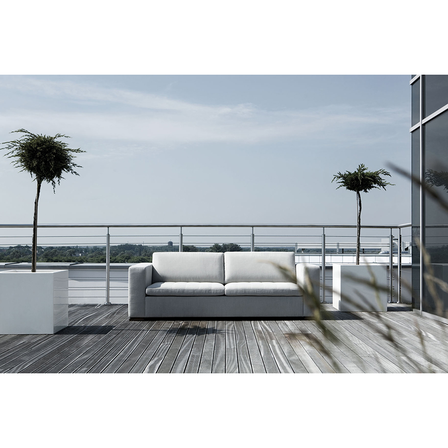 Диван Vario Quilted, трехместный, светло-серый Sits S1686 - Вид №1