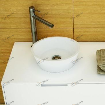 46669 Накладная раковина на столешницу  овальная Dimasi 