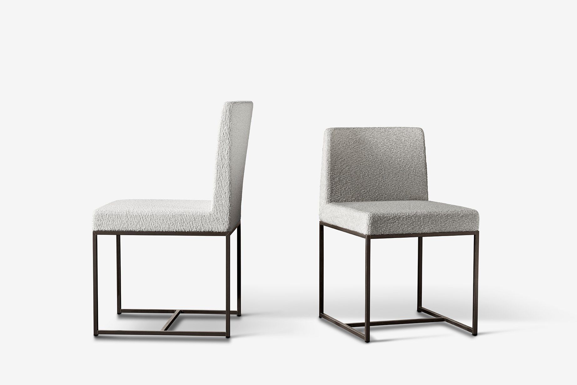 Мягкий стул из ткани Meridiani Rider ARCH-00046378