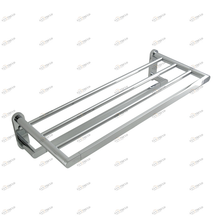 Чистая вешалка для полотенец с дополнительной вешалкой  Nantes NOKEN 100042518  CHROME