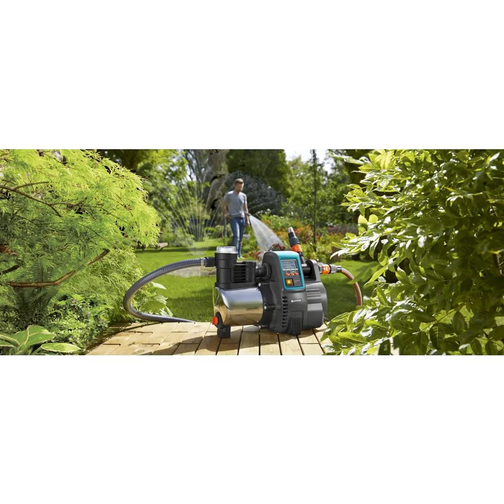 Насос садовый поверхностный Gardena 6000/6 LCD inox STLM-2137871 - Вид №12