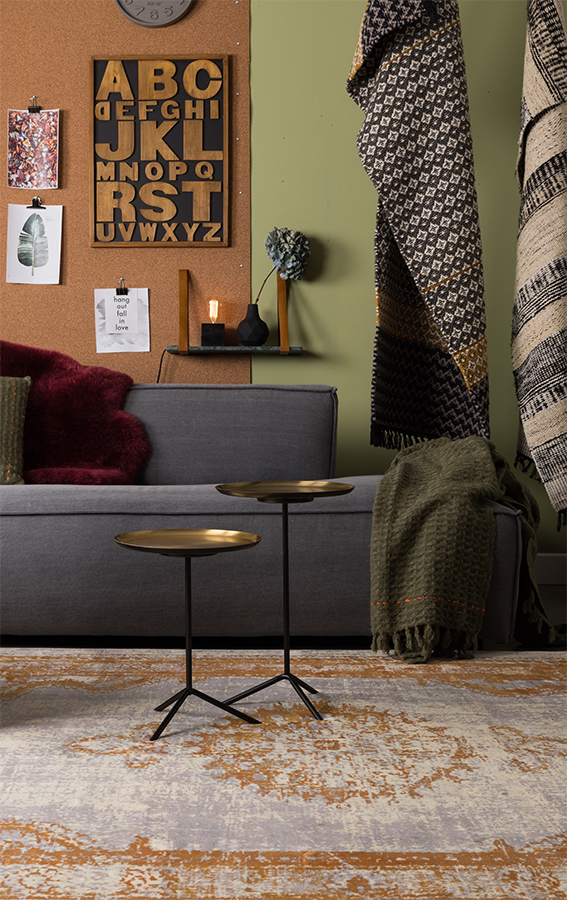 Набор столиков Trip золотой Zuiver 2300108 - Вид №1