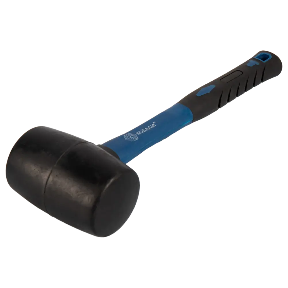 Киянка резиновая КОБАЛЬТ 241-048 450 г - надежный инструмент для деликатных работ 89374093 STLM-1447282