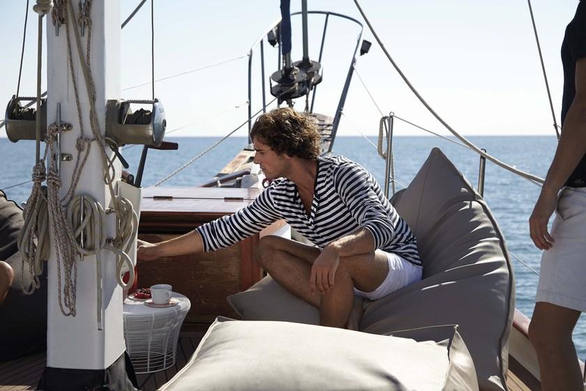 GANDIABLASCO Квадратный тканевый садовый пуф Sail outdoor sun-id-1423268 - Вид №5