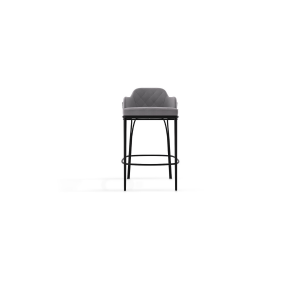 Барные стулья и табуреты Charla Grey Bar Chair Covethouse LUXXU