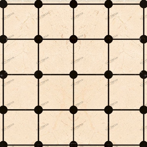 Напольное покрытие мраморное (плитка) DDELITE1CRM-NE Devon Devon ELITE Devon&Devon DDELITE1CRMNE