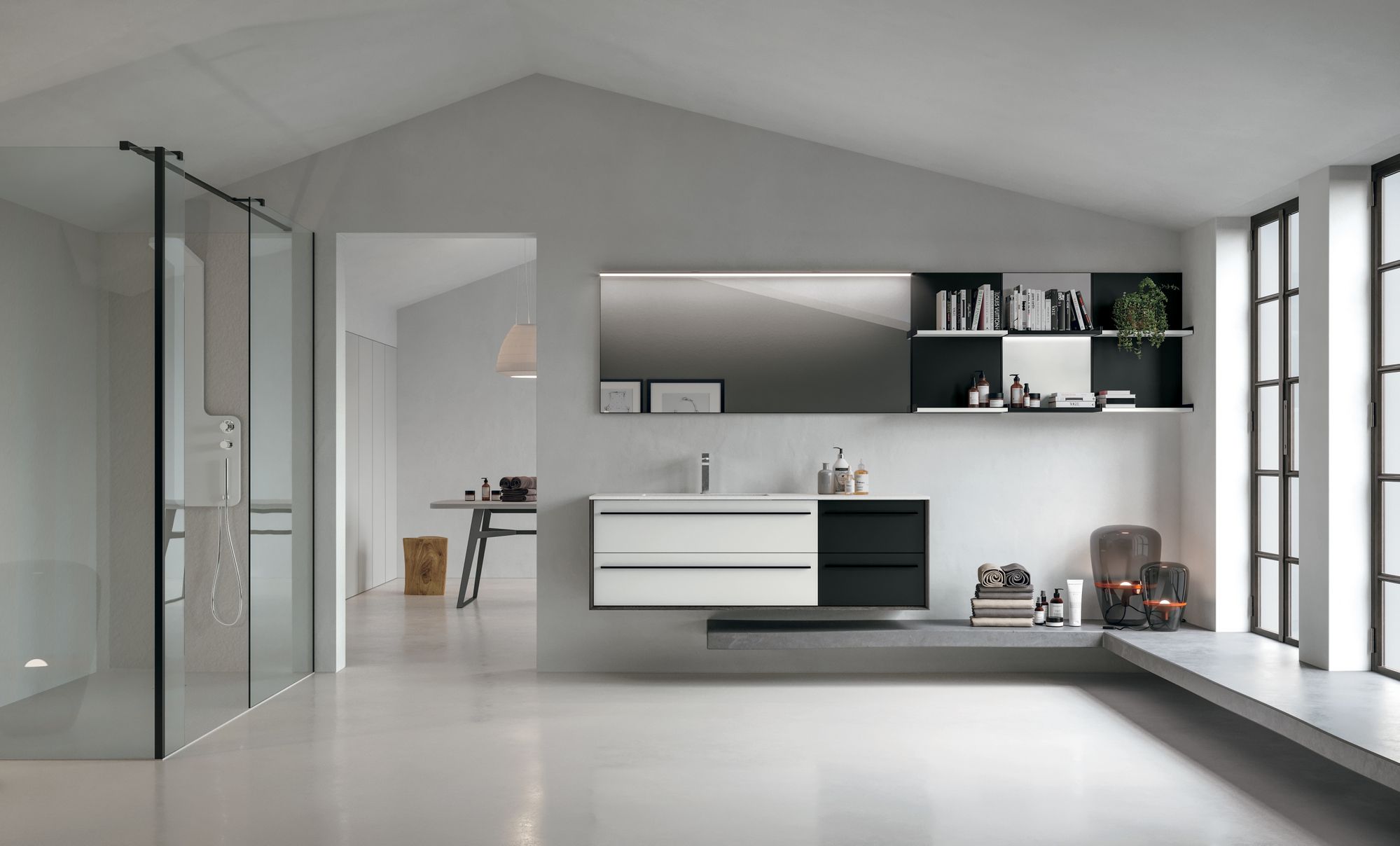 Подвесной умывальник с ящиками Gruppo Geromin Люкс ARCH-00035519 - Вид №1