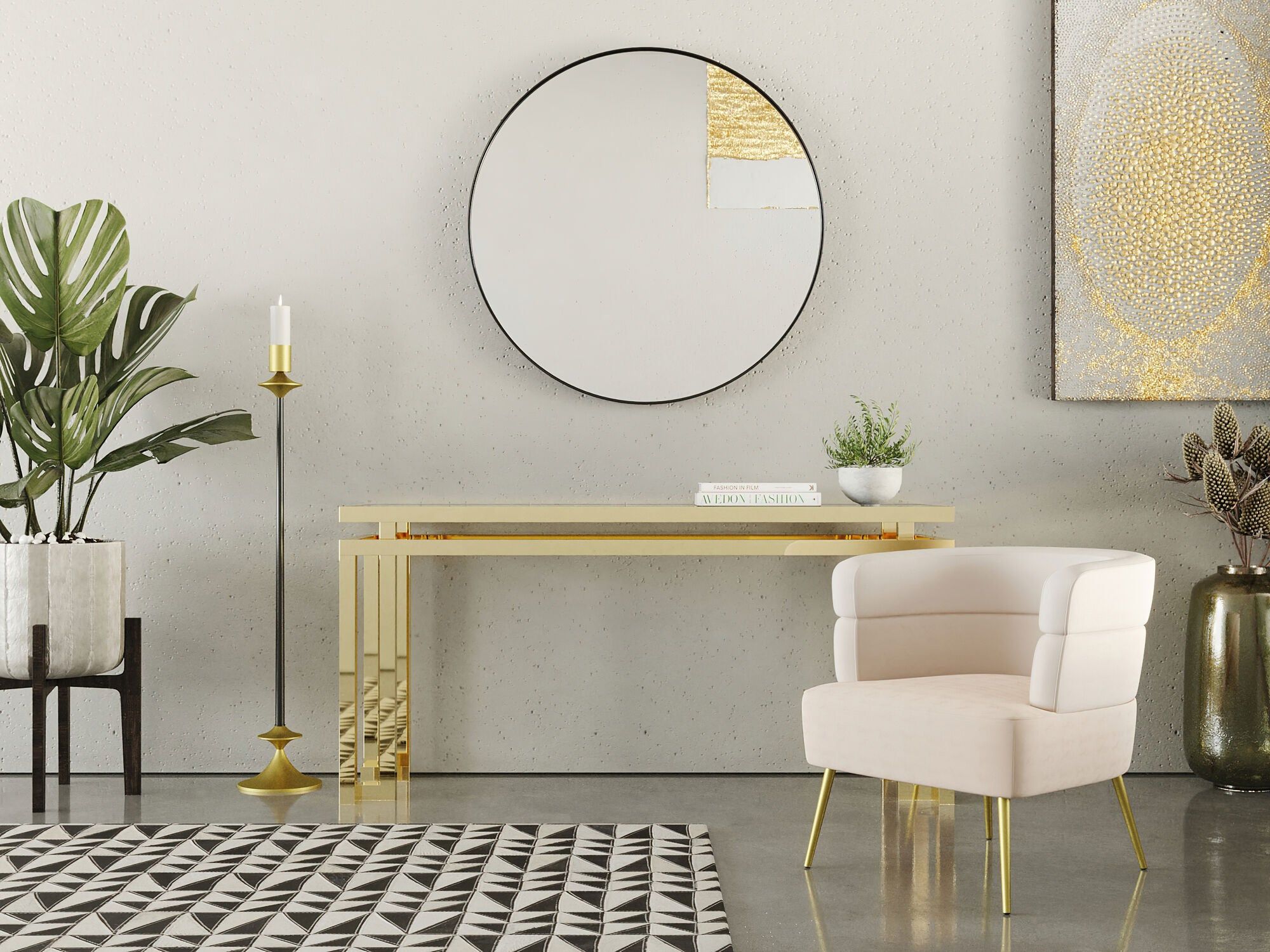 Тканевое кресло с подлокотниками KARE Design сэндвич ARCH-00058669 - Вид №3