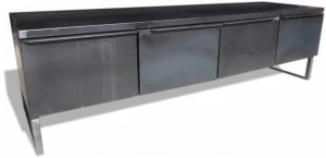 ICI ET LÀ Буфет из стали в индустриальном стиле Handmade metal furniture by ici et là Smu04