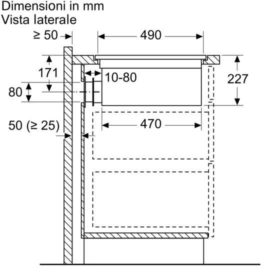 Siemens Встраиваемая индукционная плита со встроенной вытяжкой Iq700 Ex807lx67e  - Вид №7