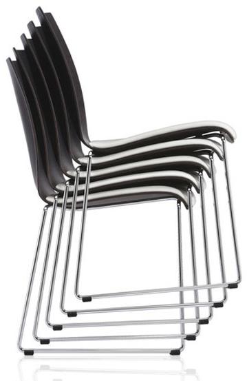 Brunner Штабелируемое кожаное кресло-санки Fina sun-id-1423349 - Вид №3