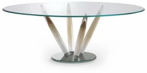 Reflex Круглый обеденный стол из стекла Ca' d'oro