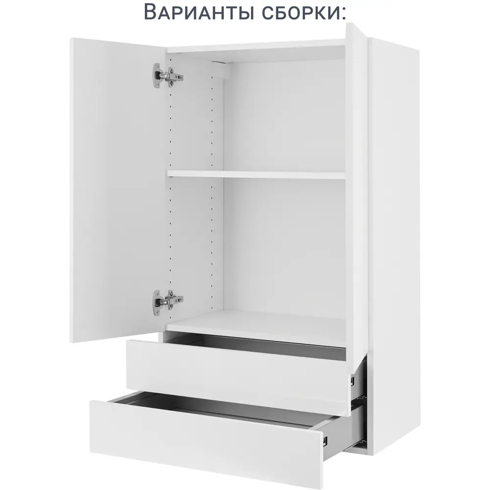 Фасад кухонного шкафа Аша 29.7x76.5 см KONSENSA ЛДСП цвет белый STLM-2009864 - Вид №17
